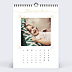 Calendrier famille Typographie Ocre (21 Photos)