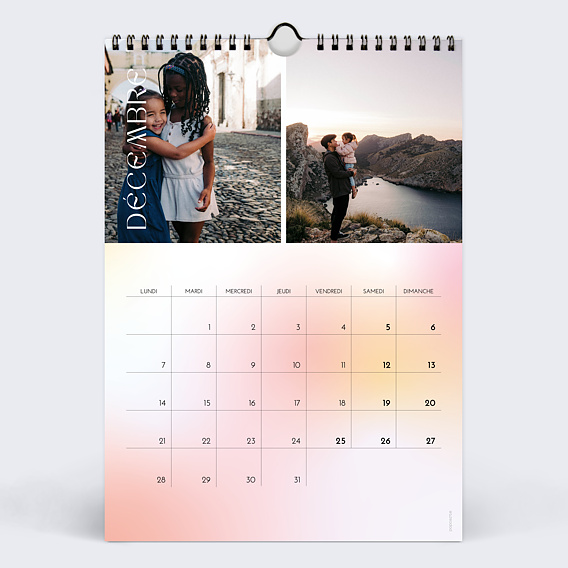 Calendrier famille Halo Décembre