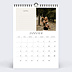 Calendrier famille Photos Rectangles