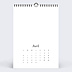 Calendrier famille Modèle 100% personnalisable