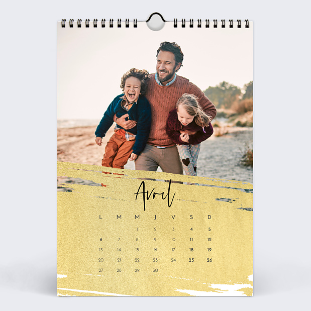 Calendrier Coup de Pinceau (13 Photos) Avril