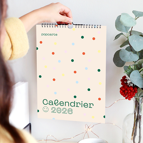 Calendrier famille Color Blocks Après 4