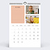 Calendrier photo Photos Rectangles Avril