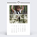 Calendrier photo Typographie Bâton (19 Photos)  Avril