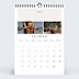 Calendrier famille Photos Rectangles