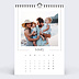 Calendrier famille Design (23 Photos) Mars