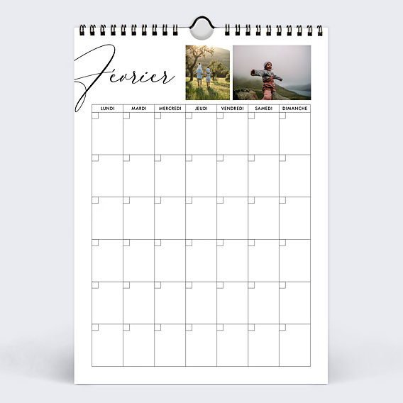 Calendrier famille Organiseur perpétuel basique