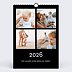 Calendrier famille Multiphotos Noir (26 Photos)