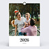 Calendrier famille Photo Mi-Page Blanc (13 Photos)