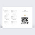 Calendrier famille Jeu Typographique (5 Photos)