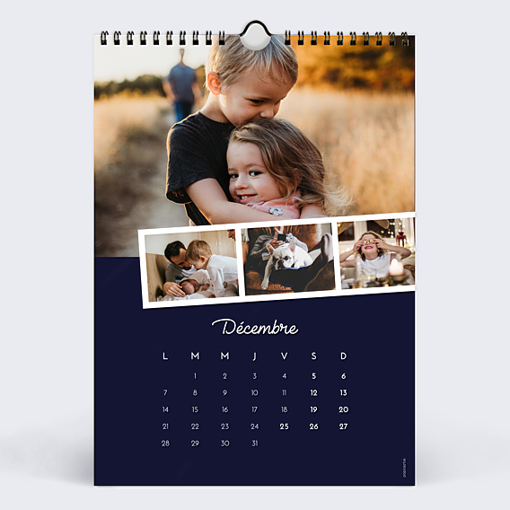 Calendrier famille Homemade (23 Photos)