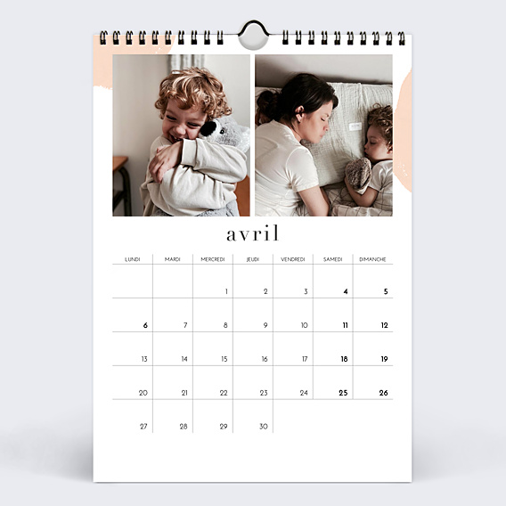 Calendrier famille Aquarelle (24 Photos)