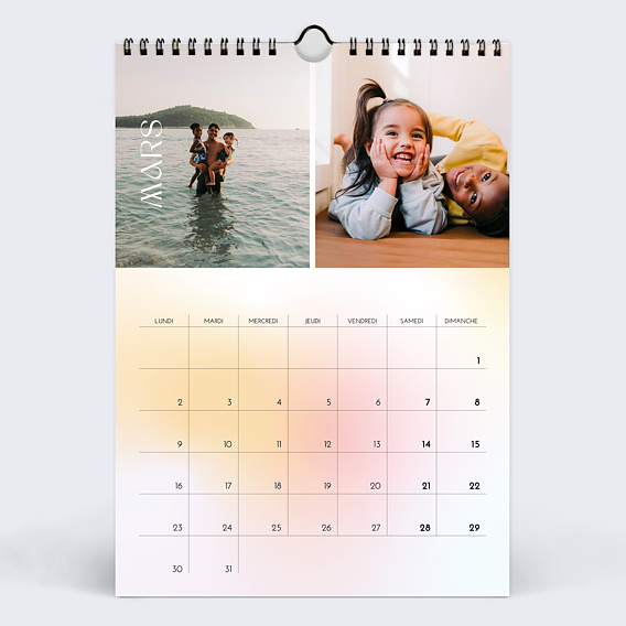 Calendrier famille Halo Mars