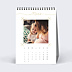 Calendrier famille Typographie Ocre (21 Photos)