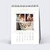 Calendrier photo Typographie Ocre (21 Photos) Avril
