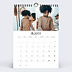 Calendrier famille Pleine page