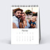 Calendrier famille Photo Simple Blanc (13 Photos) Février