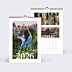 Calendrier famille Typographie Bâton (19 Photos)
