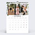 Calendrier famille Végétal