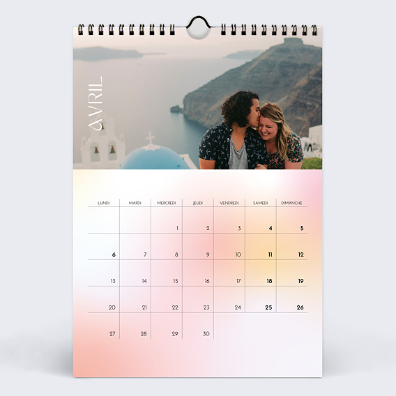 Calendrier famille Halo Avril