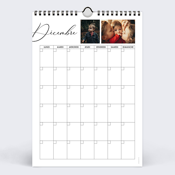 Calendrier famille Organiseur perpétuel basique