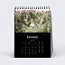 Calendrier photo Photo Mi-Page Noir (13 Photos) Février