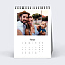 Calendrier photo Photo Simple Blanc (13 Photos) Février