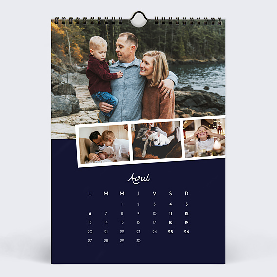 Calendrier famille Homemade (23 Photos)