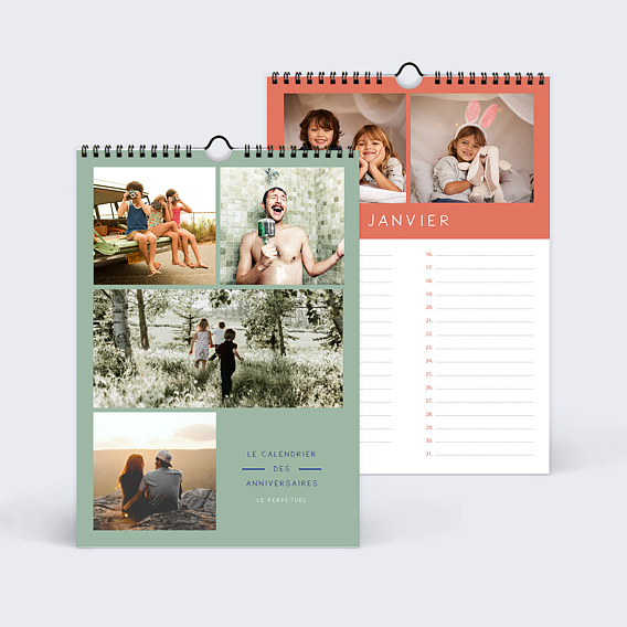 Calendrier famille Perpétuel Photo