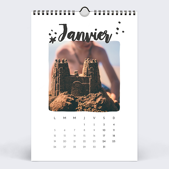 Calendrier famille Encre (25 Photos)