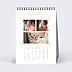Calendrier famille Typographie Ocre (21 Photos)