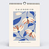 Calendrier photo Fleurs Vintage Recto