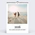Calendrier photo Photo Simple Blanc (13 Photos)