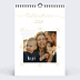 Calendrier photo Typographie Ocre (21 Photos)