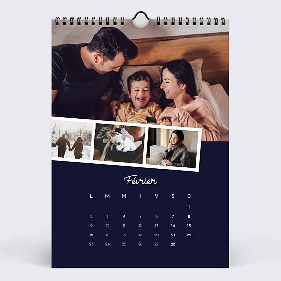 Calendrier famille Homemade (23 Photos)