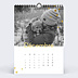 Calendrier famille Graphique Chic (13 Photos)