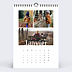 Calendrier famille Typographie Bâton (19 Photos)