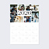Calendrier famille Poster Multi-photos Portrait