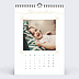 Calendrier famille Typographie Ocre (21 Photos)