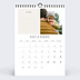 Calendrier famille Photos Rectangles Décembre