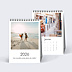 Calendrier famille Photo Simple Blanc (13 Photos)