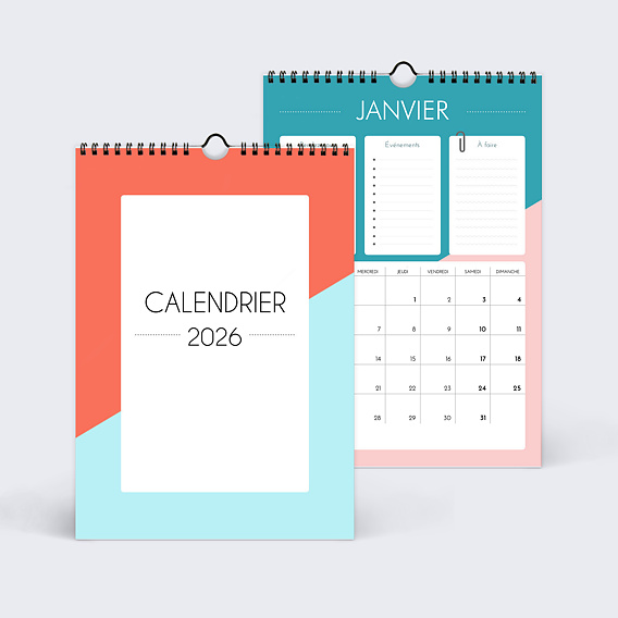 Calendrier famille Monthly planner