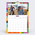 Calendrier famille Cosmic folk - Leona Rose x Popcarte