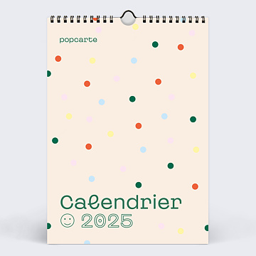 Calendrier 2024 personnalisé - Hourra Héros