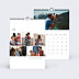 Calendrier famille Bandeau Photos Recto