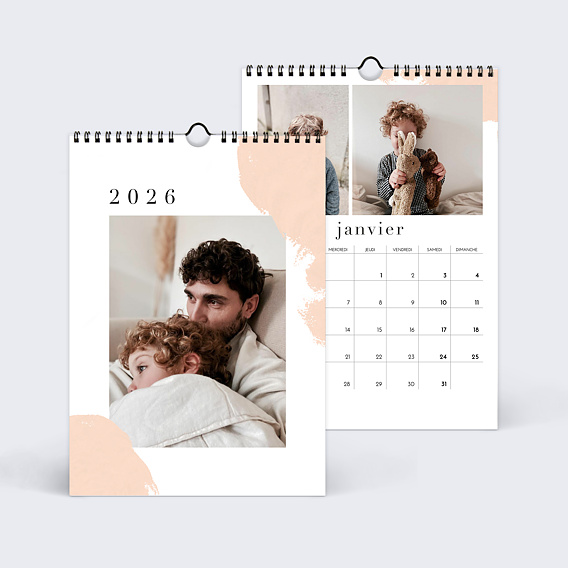 Calendrier famille Aquarelle (24 Photos)