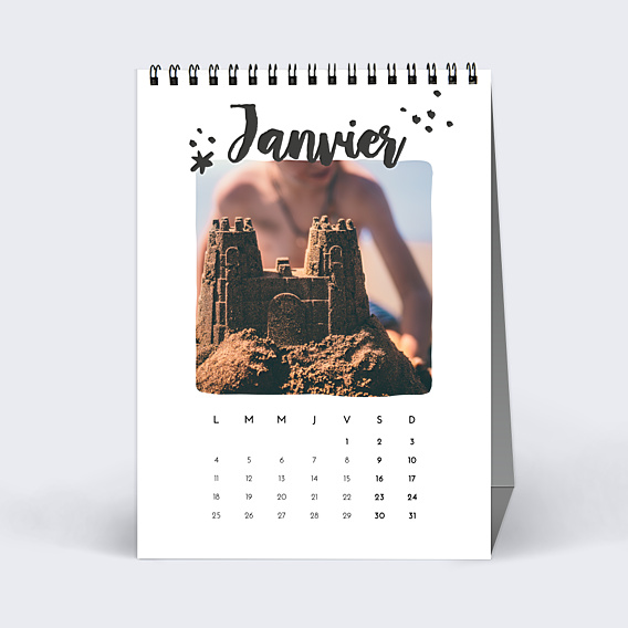 Calendrier famille Encre (25 Photos)
