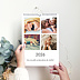 Calendrier famille Multiphotos Blanc (26 Photos)