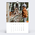 Calendrier famille Calligraphie (13 Photos)