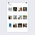 Calendrier photo Poster Moderne Recto